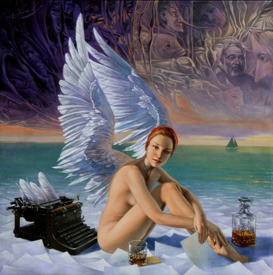 Michael Cheval Angel of Key West (SN)